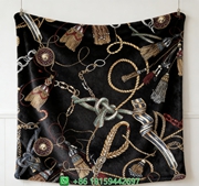 Hermes Throw Blankets